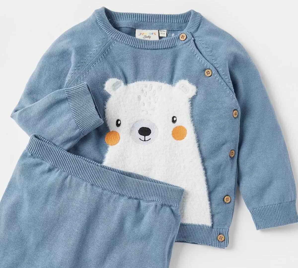 Polar Bear Knit Set: Cuddly Warmth for Chilly Days